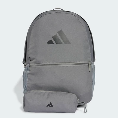 adidas Phong cách sống Ba Lô Kèm Túi Đựng Bút Chì Unisex Xám JD3092