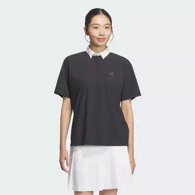 adidas Đánh gôn ÁO POLO NGẮN TAY ULTIMATE365 TOUR CLIMACOOL Nữ Đen KQ7160
