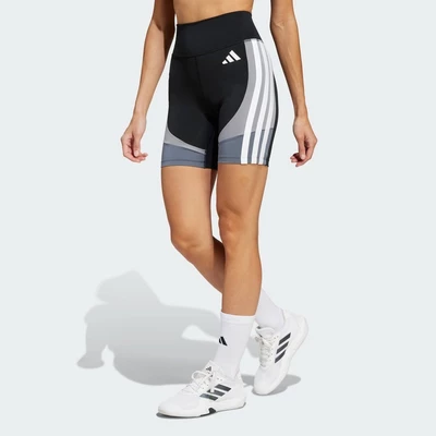 adidas Gym & Training Quần Short Legging 7 Inch Có Túi Optime Essentials Nữ Đen JF1048