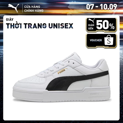 Giày Thời Trang PUMA Unisex CA Pro Classic II White-Black Màu Trắng