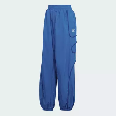 adidas Phong cách sống Quần Premium Nữ Màu xanh da trời IS3857