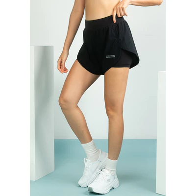 Quần Đùi Thể Thao Nữ Skechers Running Performance Shorts - SP325W345-0018