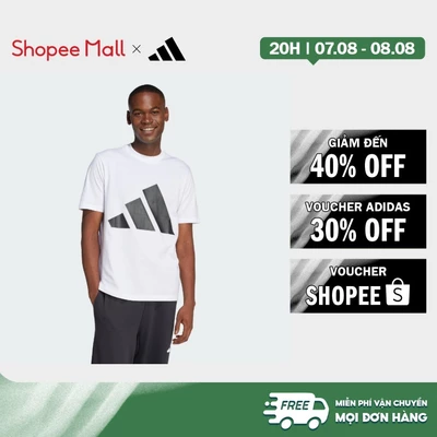 [Duy nhất 8.8 - VOUCHER 30%]adidas Phong cách sống Áo Thun Big Logo Essentials Nam trắng JE8943