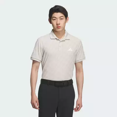adidas Đánh gôn ÁO POLO NGẮN TAY JACQUARD Nam Be JY8233