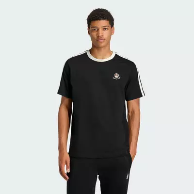 adidas Lifestyle LUX COFFEE CAFE CUP GRAPHIC T-SHIRT Men Black KG5413