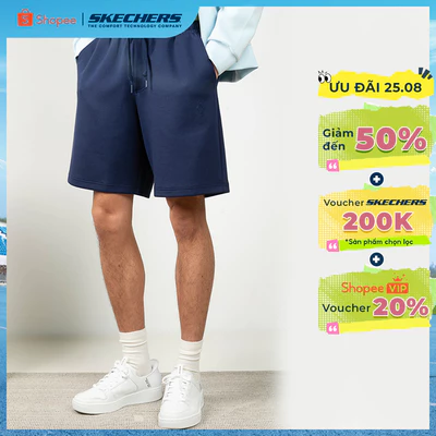 Quần Đùi Thể Thao Nam Skechers Skechers Authentic - Lounge Shorts - SL425M405-02MZ