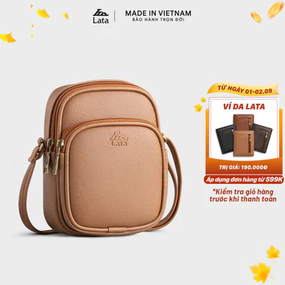 Túi Lata (Thời trang nữ đựng điện thoại mini - Túi đeo chéo da HN117)