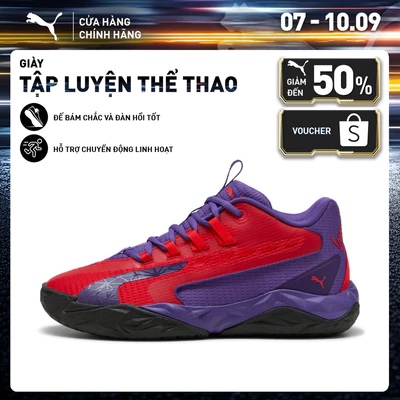 Giày Thể Thao PUMA Unisex Dagger 2 Team Violet-For All Time Red-Black Màu Tím
