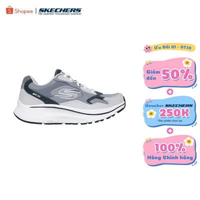 Giày Thể Thao Nam Skechers Performance GOrun Consistent 2.0 Retro Runner V1 - 220872-GRY Air-Cooled Goga Mat