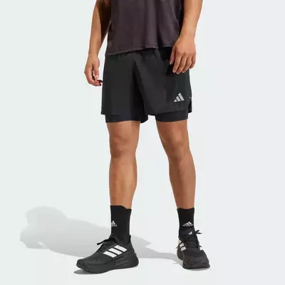 adidas Running adi365 Running Essentials 2in1 Shorts Men Black KA4331