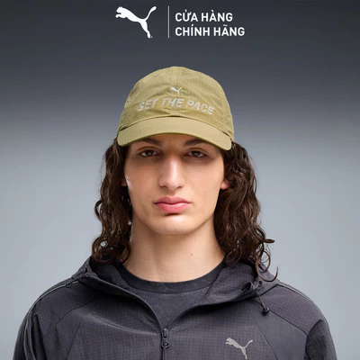Nón Thể Thao PUMA Unisex RUN CULTURE SHORT VISOR CAP Chai Latte Màu Nâu