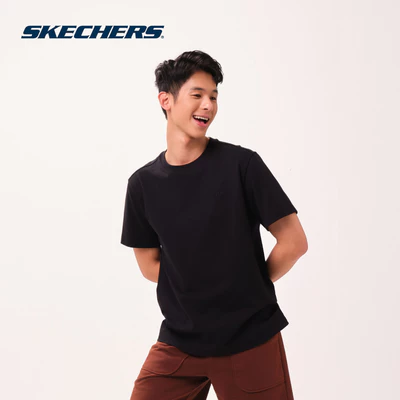 Áo Thun Tay Ngắn Nam Skechers Skechers Authentic Lounge Short Sleeve Tee - SL226M225-0018