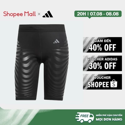 [Duy nhất 8.8 - VOUCHER 30%]adidas Chạy Quần Short Legging Chạy Bộ Adizero Control Nữ Đen IK9712