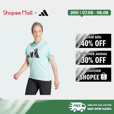 [Duy nhất 8.8 - VOUCHER 30%]adidas Chạy Áo Thun Brand Love Run It Nữ Ngọc lam IL4747