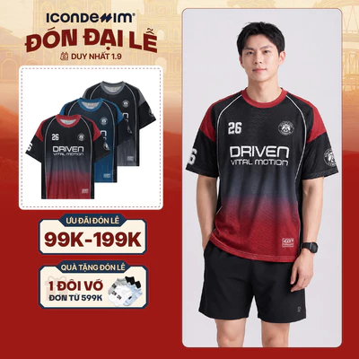 Áo Thun Nam ICONDENIM Velocity Form Boxy ATID0699
