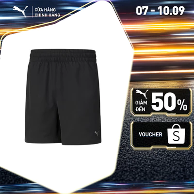 Quần short PUMA Nam Performance Woven 5” Black Màu Đen