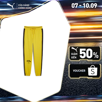 Quần Dài Thời Trang PUMA Nam T7 PLAY PARIS Sweatpants Fresh Pear Màu Vàng