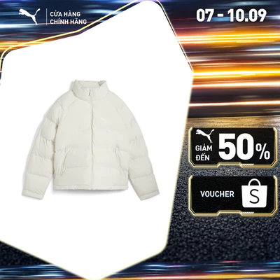 Áo Khoác Thời Trang PUMA Nữ Mono Jacket Alpine Snow Màu Trắng