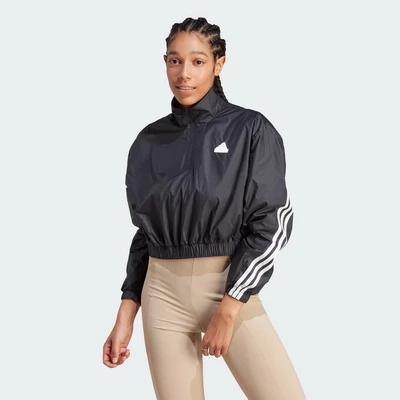adidas Phong cách sống W FI 3S WVN QZ Nữ Đen IB4153