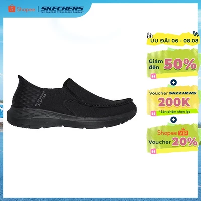 Giày Thể Thao Nam Skechers Slip-ins USA Parson Dewitt - 204806-BBK Air-Cooled Memory Foam Online Sale