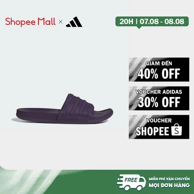 [Duy nhất 8.8 - VOUCHER 30%]adidas Phong cách sống Dép adilette Comfort Unisex Màu tím JR3282
