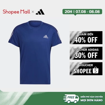 [Duy nhất 8.8 - VOUCHER 30%]adidas Chạy Áo Thun Own the Run Nam Màu xanh da trời H34494