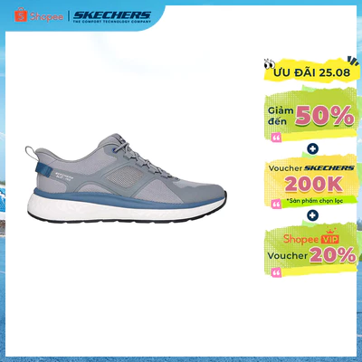 Giày Thể Thao Nam Skechers Slip-Ins USA Streetwear Lancer Kobain - 211005-GRY Air-Cooled Memory Foam