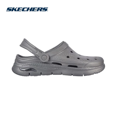 Giày Clog Nam Skechers Foamies Arch Fit Valiant-243160-CHAR
