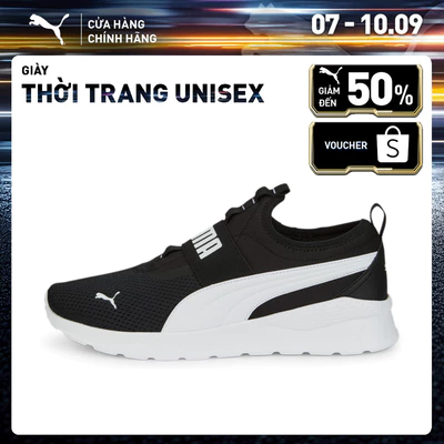 Giày Thời Trang PUMA Unisex Anzarun Lite SlipOn Black- White Màu Đen