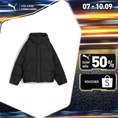 Áo Khoác Thời Trang PUMA Nữ Down Puffer Jacket Black Màu Đen