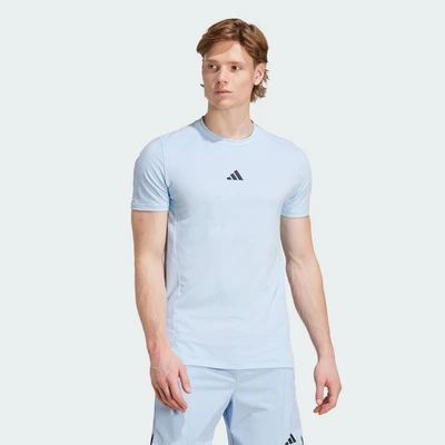 adidas Gym & Training Áo Thun Tập Luyện Designed for Training Nam Màu xanh da trời JX3284