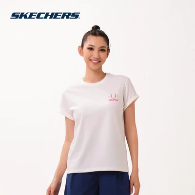 Áo Thun Tay Ngắn Nữ Skechers CNY Short Sleeve Tee - SL126W529-00QF