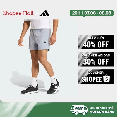 [Duy nhất 8.8 - VOUCHER 30%]adidas Gym & Training Quần Short Tập Luyện Lưới D4T PrimeLift Essentials Nam Xám KE4850