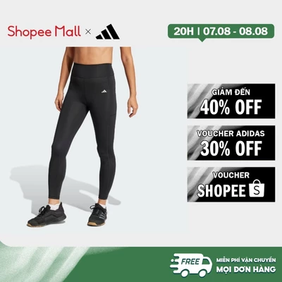 [Duy nhất 8.8 - VOUCHER 30%]adidas Gym & Training Quần Legging 7/8 Stash Optime Nữ Đen JM3067