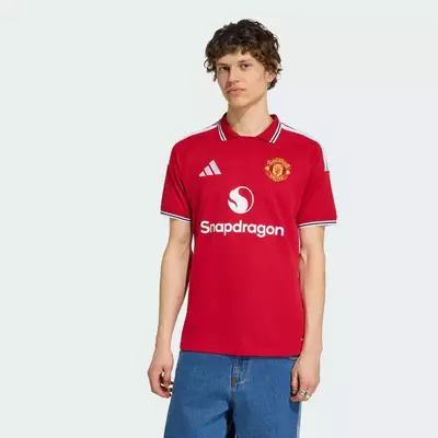 adidas Bóng đá Áo Đấu Sân Nhà Manchester United 26/27 Nam Đỏ KA6871