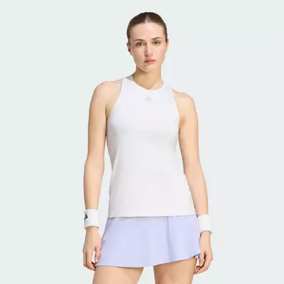 adidas Quần vợt ÁO TANK TOP GRAPHIC CLUB TENNIS CLIMACOOL Nữ trắng KQ8260