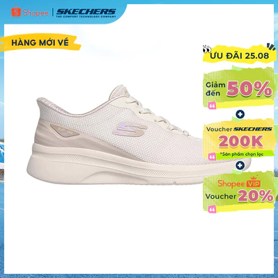 [ĐỘC QUYỀN ONLINE] Giày Thể Thao Nữ Skechers Slip-Ins Sport Dynamight 3.0 Golden Moment Thường Ngày - 150900-NAT