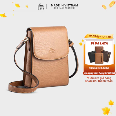 Túi Lata (Thời trang nữ mini đựng điện thoại - Túi đeo chéo HN135)
