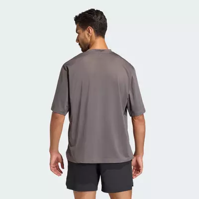 adidas Gym & Training Áo Thun Lưới Tập Luyện D4T PrimeLift Essentials Nam nâu KF0956
