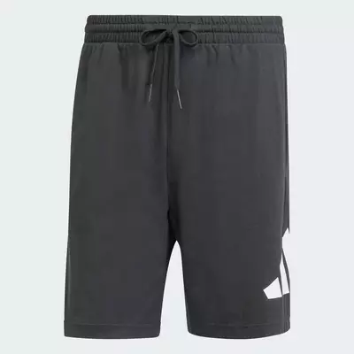 adidas Phong cách sống Quần Short Single Jersey Big Logo Essentials Nam Đen IS6909