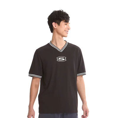 Áo Thun Tay Ngắn Nam Skechers LifestylePhysicalAcademiaCollectionIconicShortSleeveTee-SL225M117-026U Online Sale