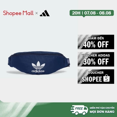 [Duy nhất 8.8 - VOUCHER 30%]adidas Phong cách sống Túi Đeo Hông Adicolor Unisex Màu xanh da trời IX7465