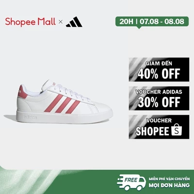 [Duy nhất 8.8 - VOUCHER 30%]adidas Phong cách sống GIÀY GRAND COURT 2.0 Nữ trắng HP2537