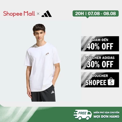 [Duy nhất 8.8 - VOUCHER 30%]adidas Phong cách sống ÁO THUN GRAPHIC COFFEE CAFE CHEESECAKE Nam trắng KB2497