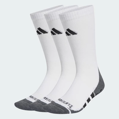 adidas Gym & Training Bộ 3 Đôi Tất Cổ Cao Lót Đệm Siêu Bám Performance CLIMACOOL Unisex trắng JD9572