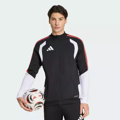 adidas Bóng đá Áo Khoác Tập Luyện Thi Đấu Tiro 26 Competition Nam Đen KA7680
