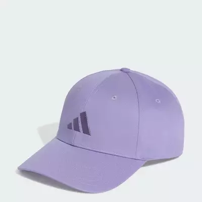 adidas Phong cách sống Mũ Bóng Chày Logo Mới Unisex Màu tím KT4750