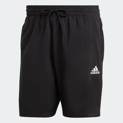 adidas Phong cách sống Quần Short Chelsea Logo Nhỏ Essentials AEROREADY Nam Đen IC9392