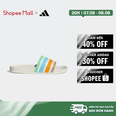 [Duy nhất 8.8 - VOUCHER 30%]adidas Phong cách sống Dép adilette Nam trắng GY2103