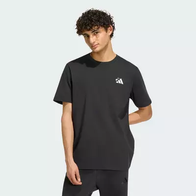 adidas Phong cách sống ÁO THUN SUSHI LOGO GRAPHIC Nam Đen KS5078